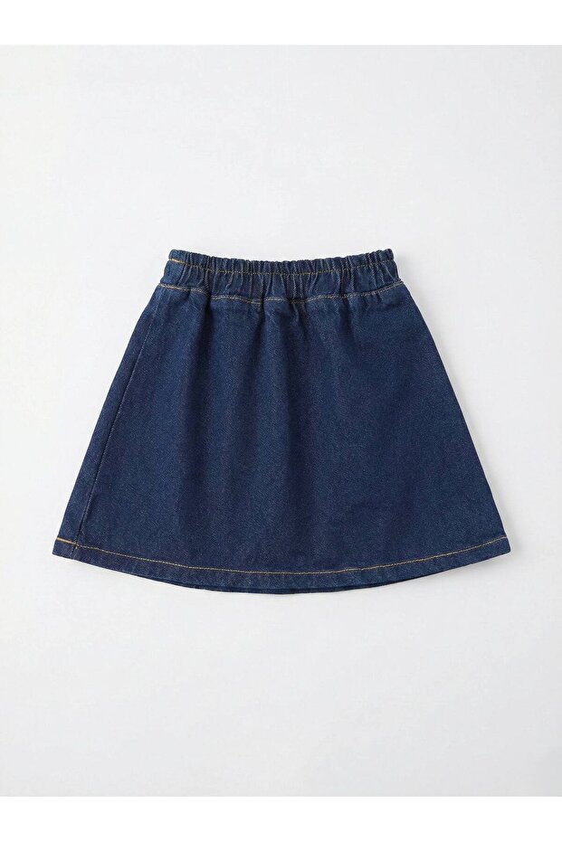 Girl's Denim Jeans Skirt