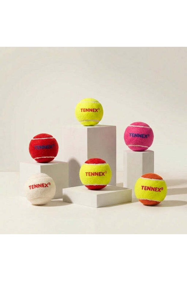 Tennis Ball Hard/Heavy Weight (Pack of 6) - Red Color