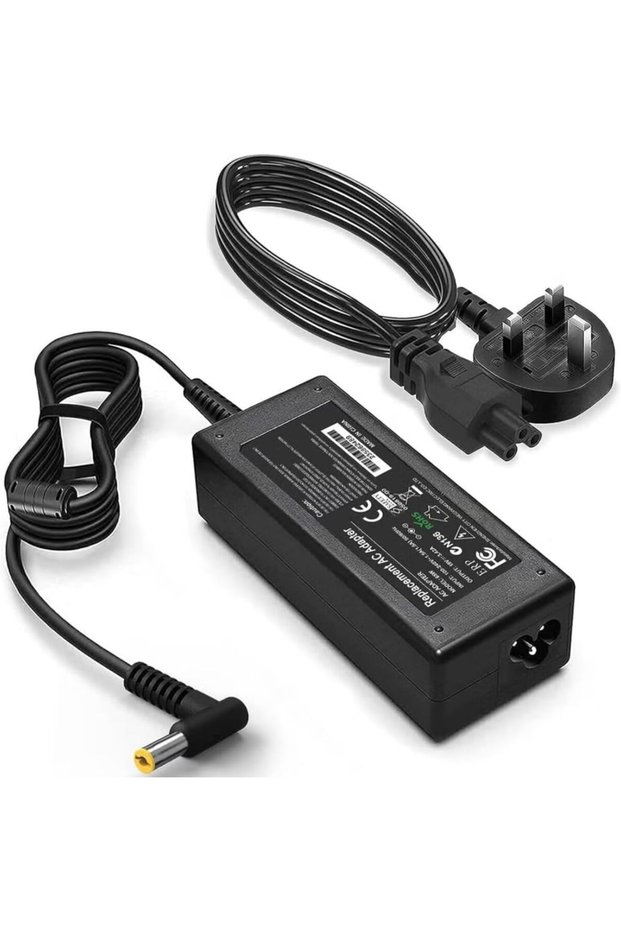 Acer Laptop Charger 65W/19V/3.42A Replacement AC Power Adapter with Power Cord Compatible with Acer Aspire Acer ES1-511 E1 E3 E3-111 E5 and More - (5.5x1.7mm)