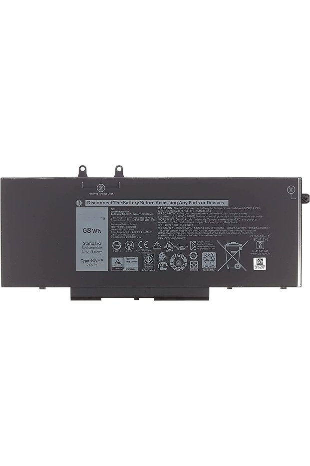 4GVMP Battery compatible with Dell 68Wh 4-cell Latitude 5400 5500 5510 Precision 3540 Inspiron 7791 7591 7590 Model: 4GVMP RF7WM C5GV2 X77XY 9JRYT MCV1G