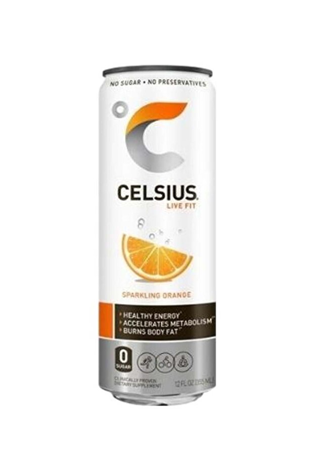 Sparkling Orange Energy Drink 355ml