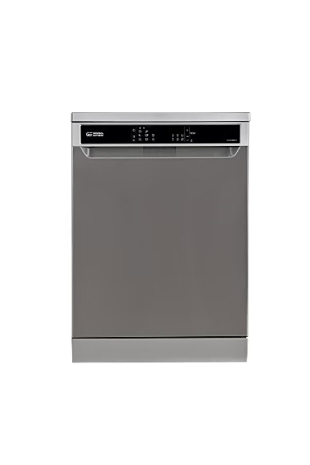 General Supreme Dishwasher, 8 Programs, 15 Place Settings, 3 Racks, Turbo Dry, Half Load Option, Adjustable Top Basket