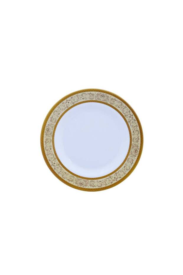 28cm Round Multi-Decorated Flat Plate