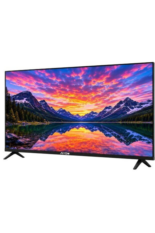 Smart Arow Tv, 40 Inch, Uhd, Qled, Android 14 System, Ro-40Lpsq - Black