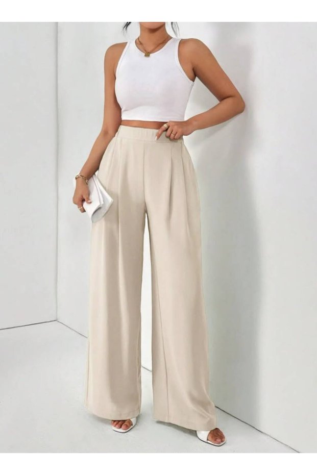 Women's Pants Fabric Dabil Luxury Pants Pocket