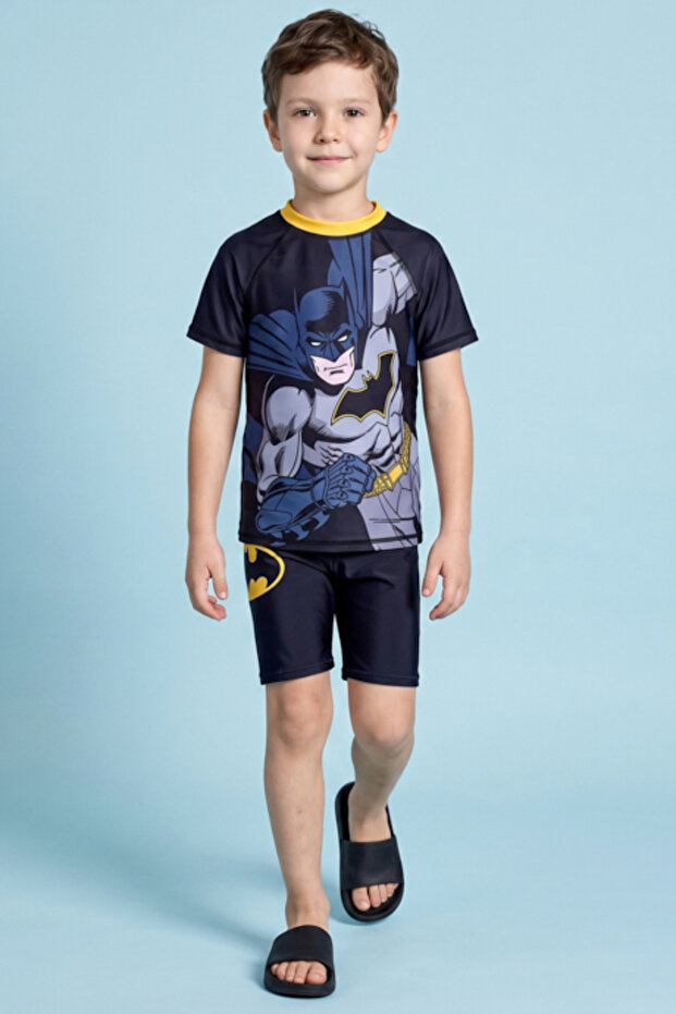 Batman Print Swimwear Set