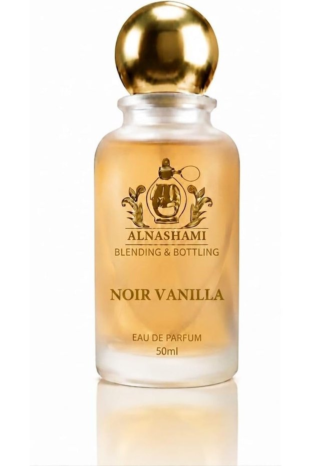 NOIR VANILLA Eau de Parfum (EDP) 50ml by AL NASHAMI PERFUMES | Long-Lasting Unisex Vanilla Perfume | Italian Lemon, Aquatic Notes, Turkish Rose, Vanilla, White Musk & Cedarwood