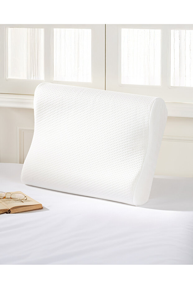 Valence Visco Orthopedic Pillow - White - 42X52 cm