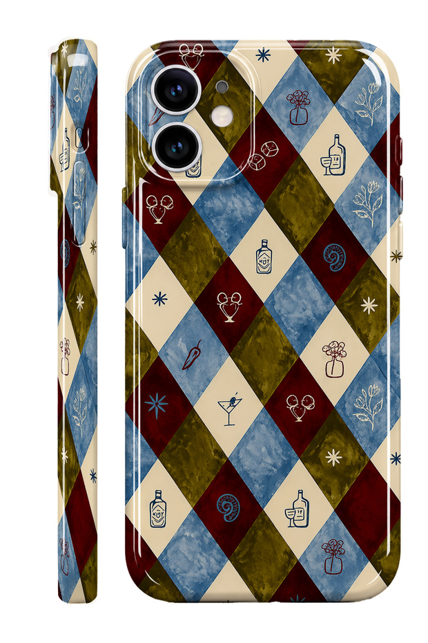 iPhone 11 Circo Picnic Protect Slim Glossy Full Covering Print Phone Case with Camera Protection