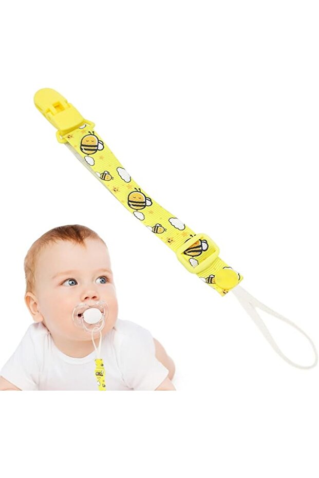 Pacifier Clip Teething Toys Teethers Teething Straps | Pacifier Holder and Leash BPA Free Silicone S