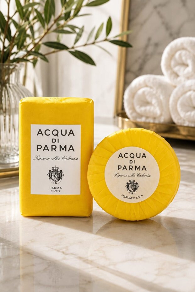 مجموعة صابون كولونيا المعطرة 2 قطعة 100 جرام + 50 جرام