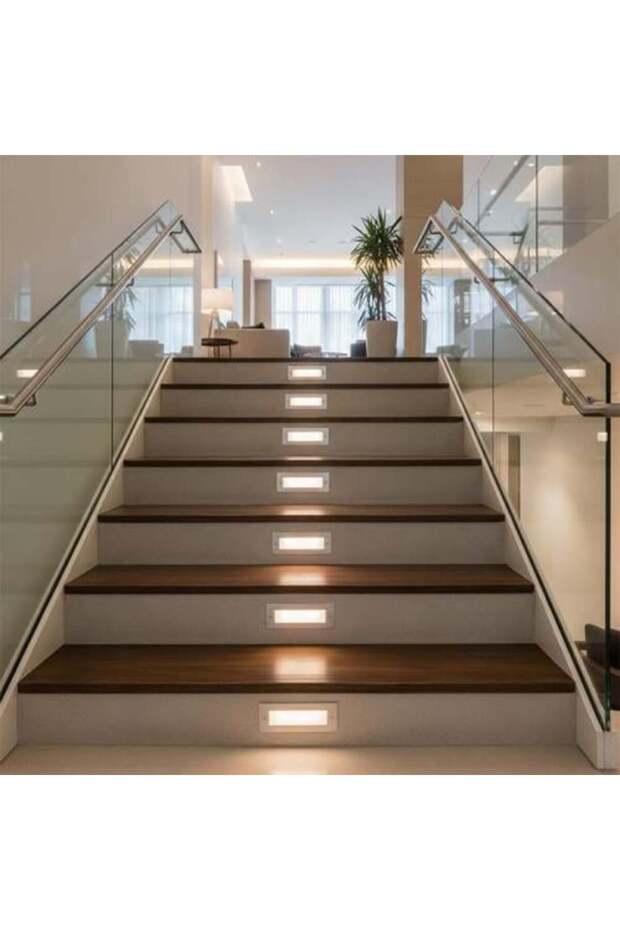 مصباح سبوت مستطيل كبير للدرج - 5 واط | إضاءة ناعمة × تصميم أنيق | موديل E 5013 L - متوفر بألوان متعددة