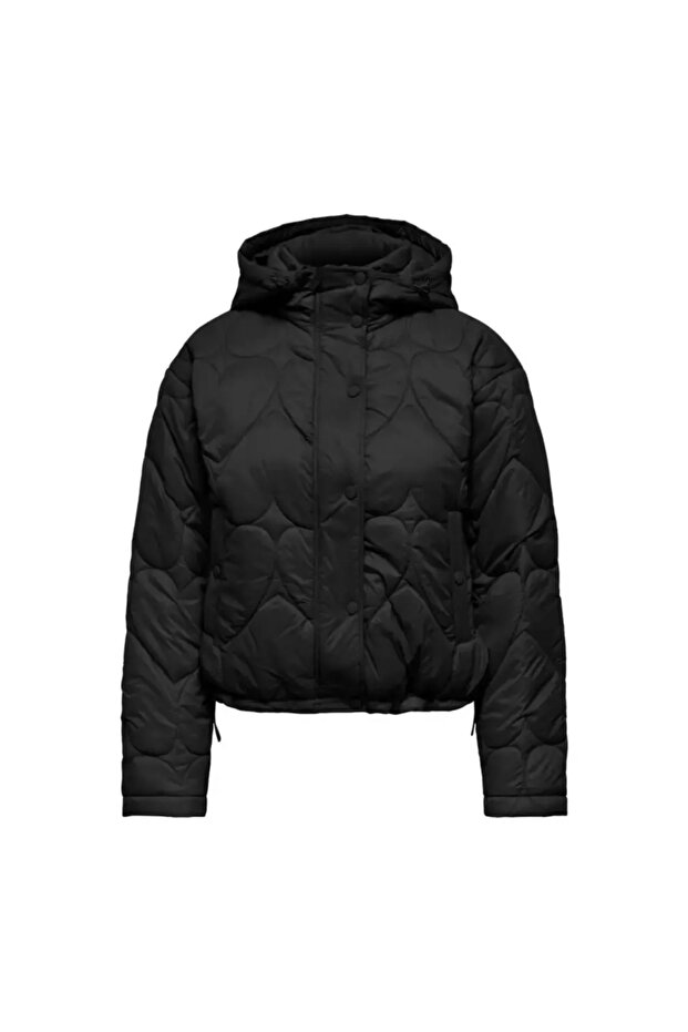Onltahıa Lw Heart Hood Jacket Cc Otw Women's Coat 15373691