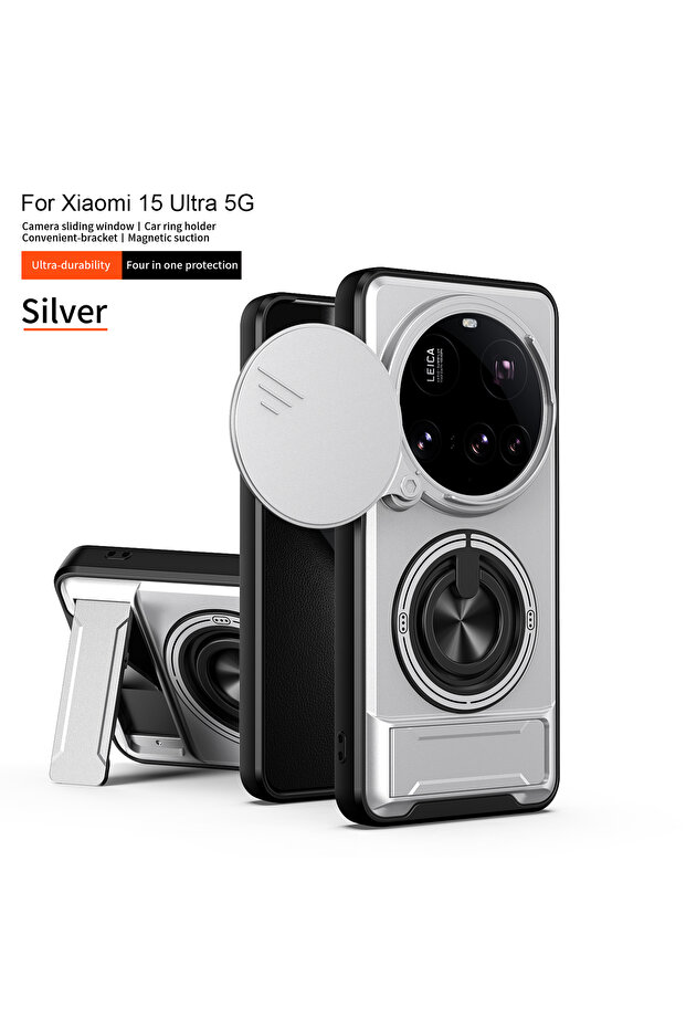 xiaomi 15 ultra SJia - Silver For Xiaomi 15 Ultra Case Xiaomi Mi 15 Ultra Cover Cases Magsafe Magnet