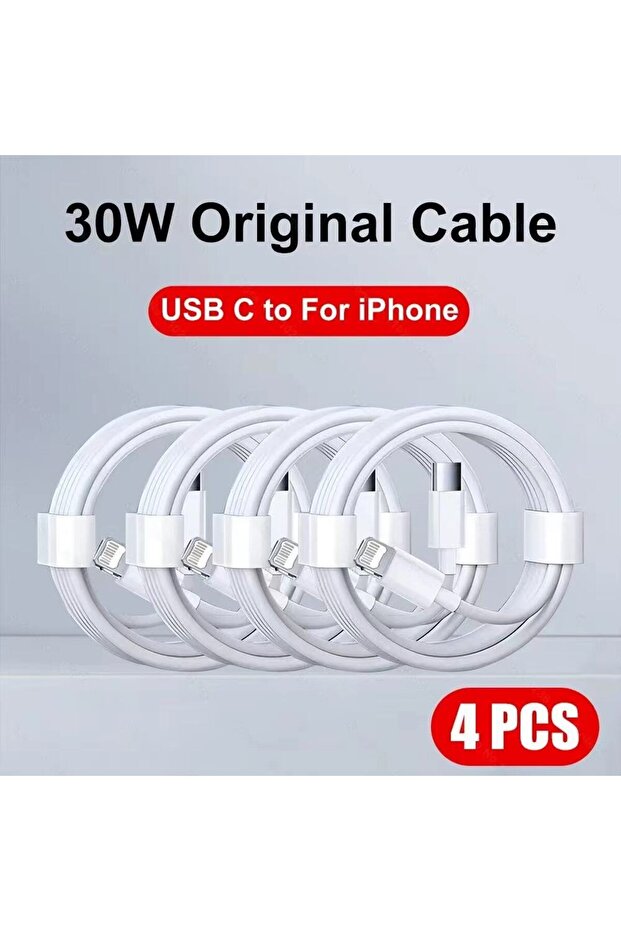 1m 4Pcs USB C Cable 5-1pcs 30W Fast Charging Cable Foe iPhone 13 12 11 14 Pro Max Mini USB C Cable F