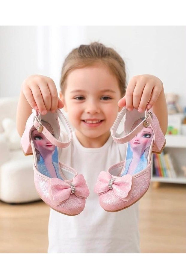 Children's Character Heeled Shoes, Children's Evening Dress Shoes, Children's Low Heeled Shoes