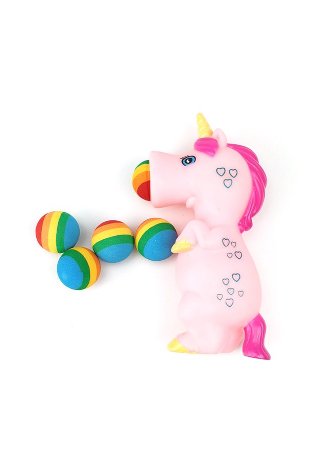 A Animal Squeeze Shooting Ball Cute animal foam ball Children's toy Strange gadget Autism Sensory a.
