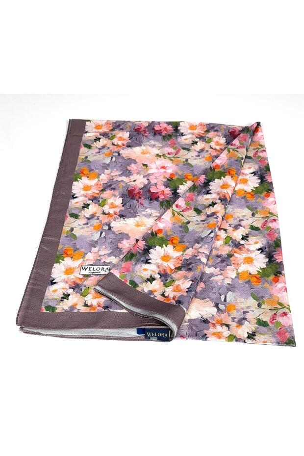 Patterned Organic Shawl - 06700-11