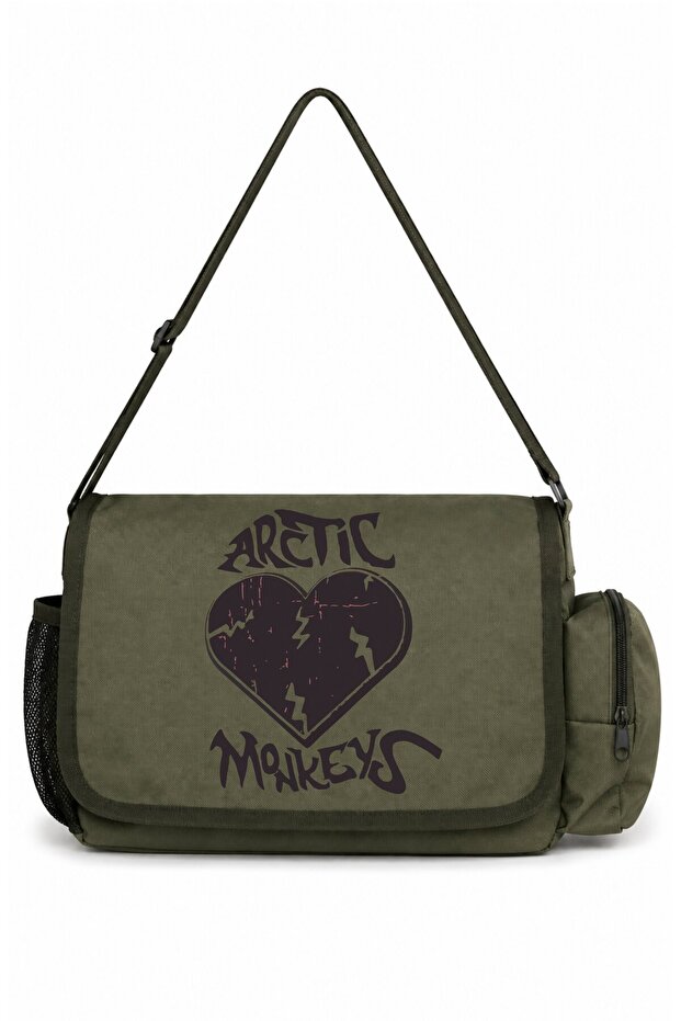 Arctic Monkeys Music Group Printed Unisex School, Sports, Office Multi-Purpose Messenger Bag