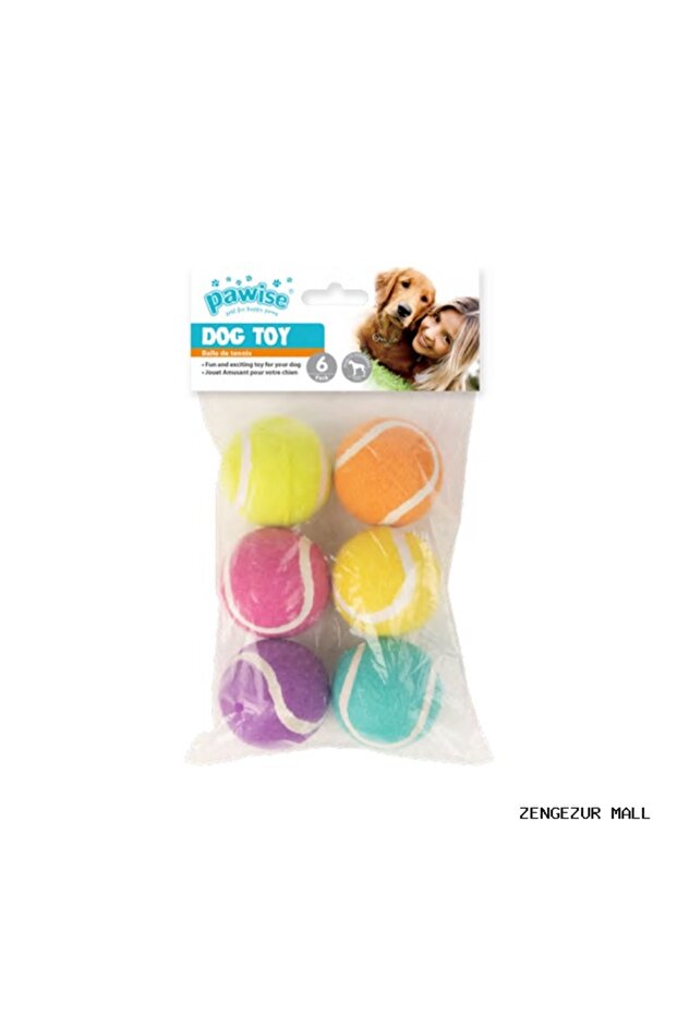 Zengezur 6 Pieces Tennis Ball 5 (163052) cm Diameter
