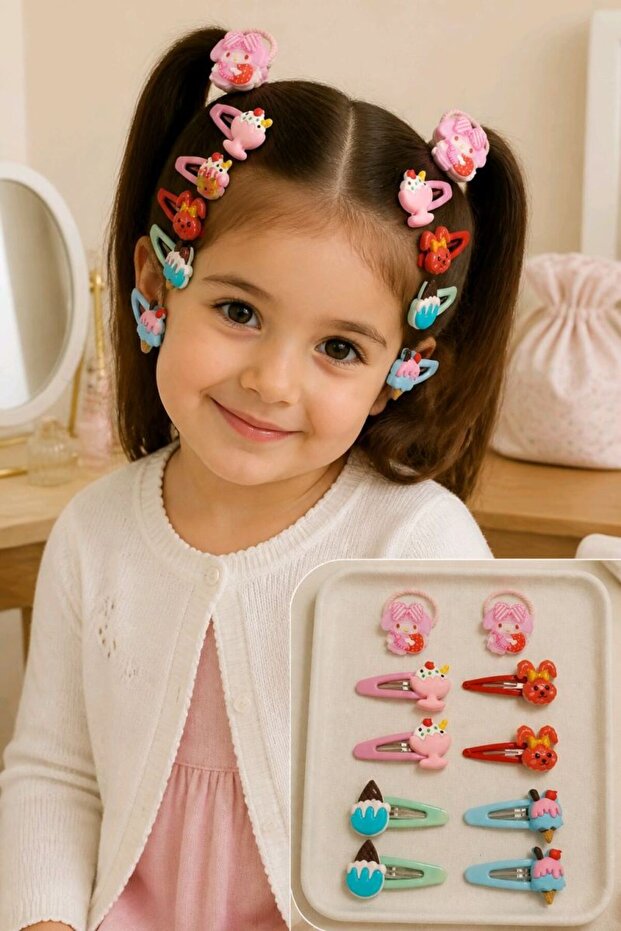 Ten-Piece Children's Buckle Set