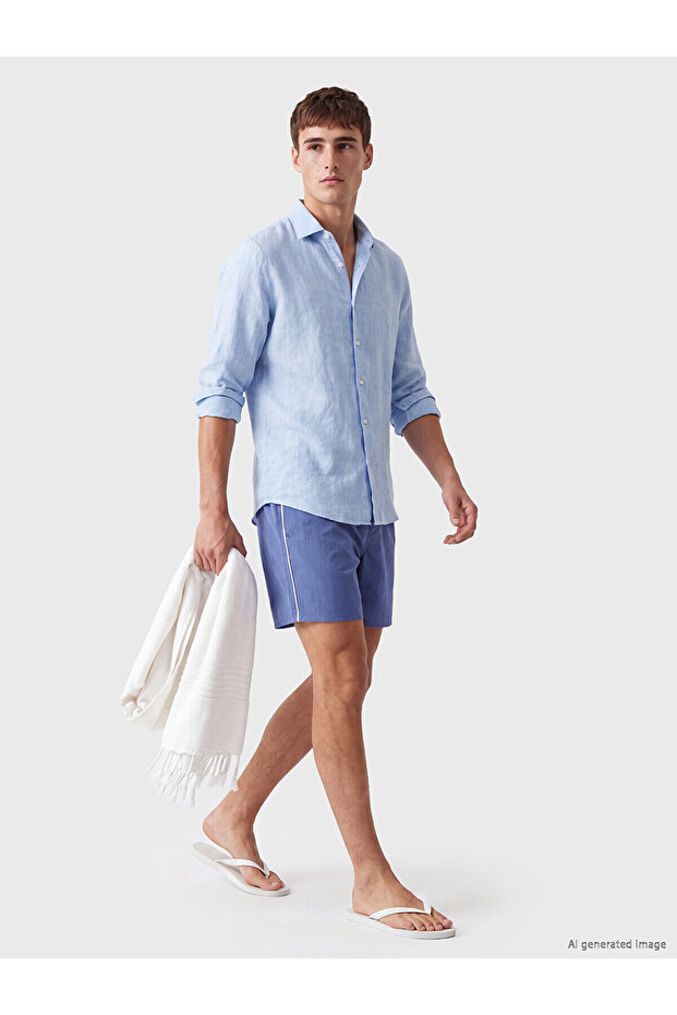 Two Mt Shop Quality Short Length Men's Swim Shorts