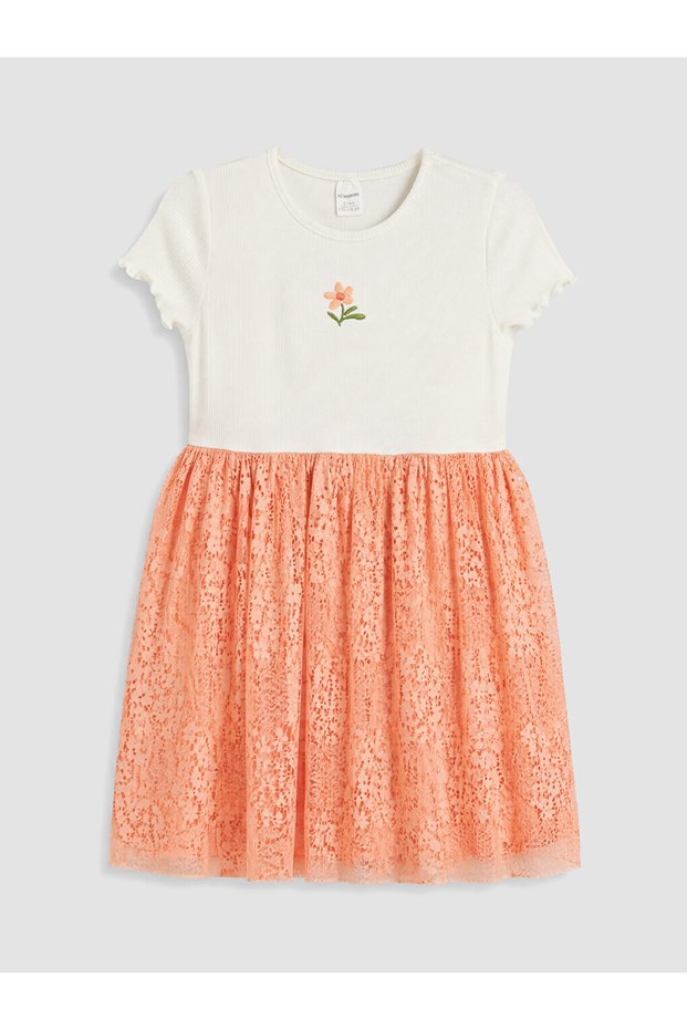 I Zero Roba Collar Lace Girl's Dress from Freezen Store