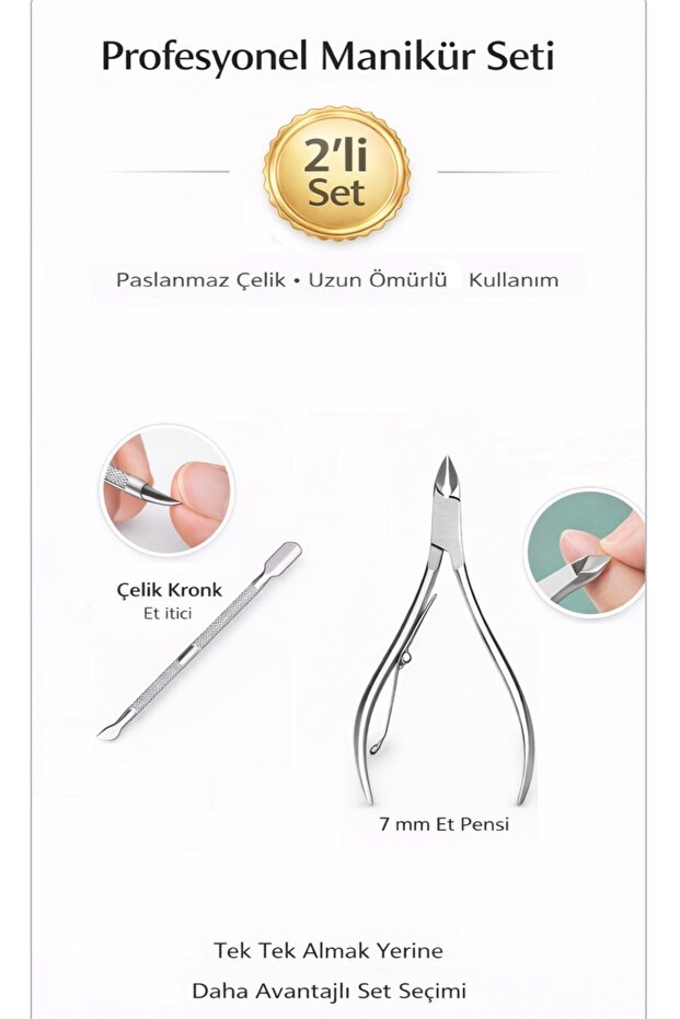 Professional Manicure Set of 2 | Et Pensi & Kronk Meat Pusher