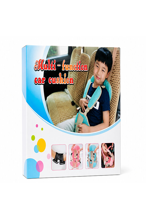 مقعد أمان محمول للأطفال للسيارة (Portable Multi-function Car Cushion/Seat