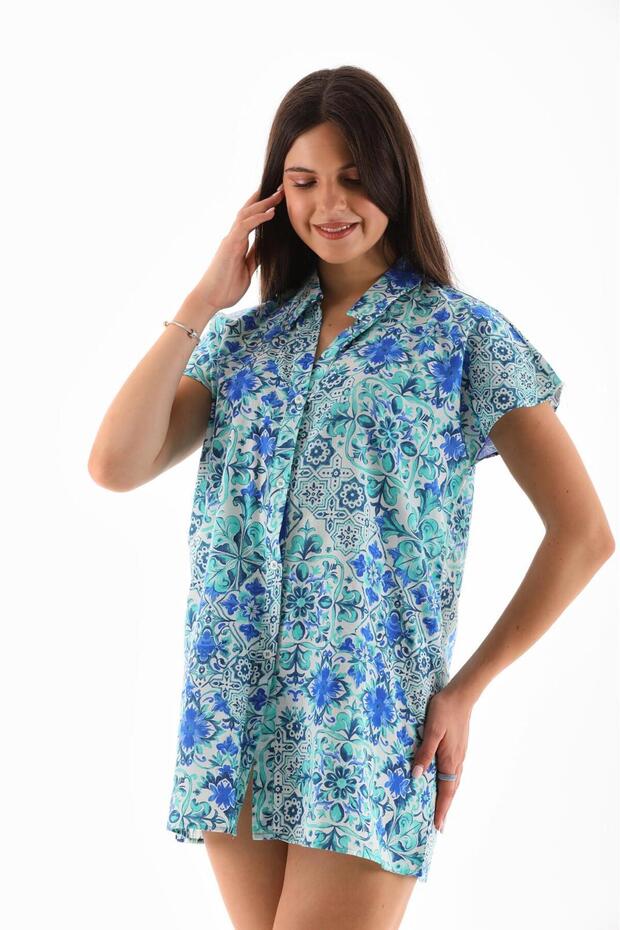 Patterned shirt - 8