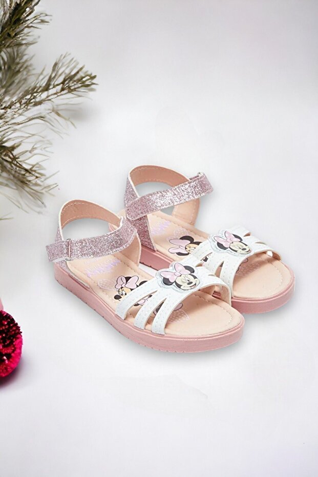 Minnie Mouse Printed Girls Sandals