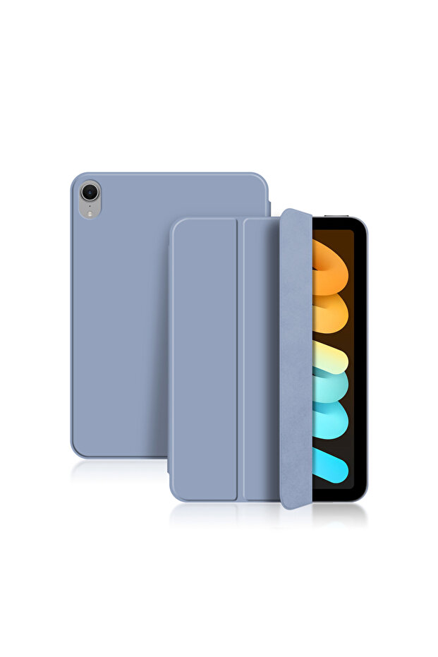 iPad mini 7 2024 Purple Magnetic Case for iPad Mini A17 Pro Case for iPad Mini 7 8.3 inch Tablet Cas