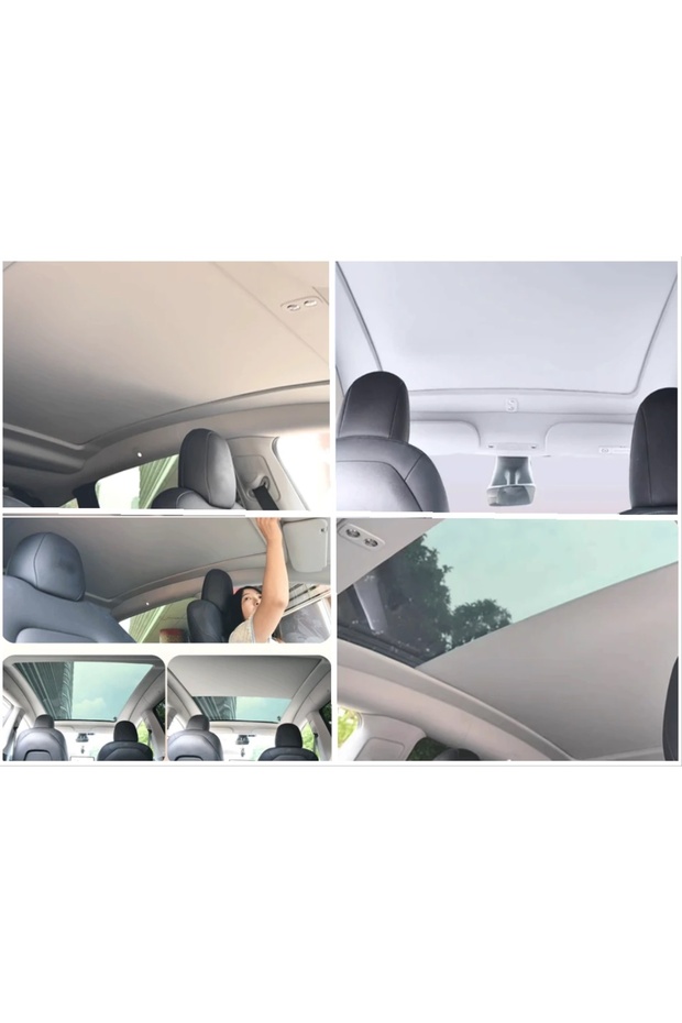 Electric Ceiling Curtain for 2025+ Model Y (New) Juniper (Single Button)