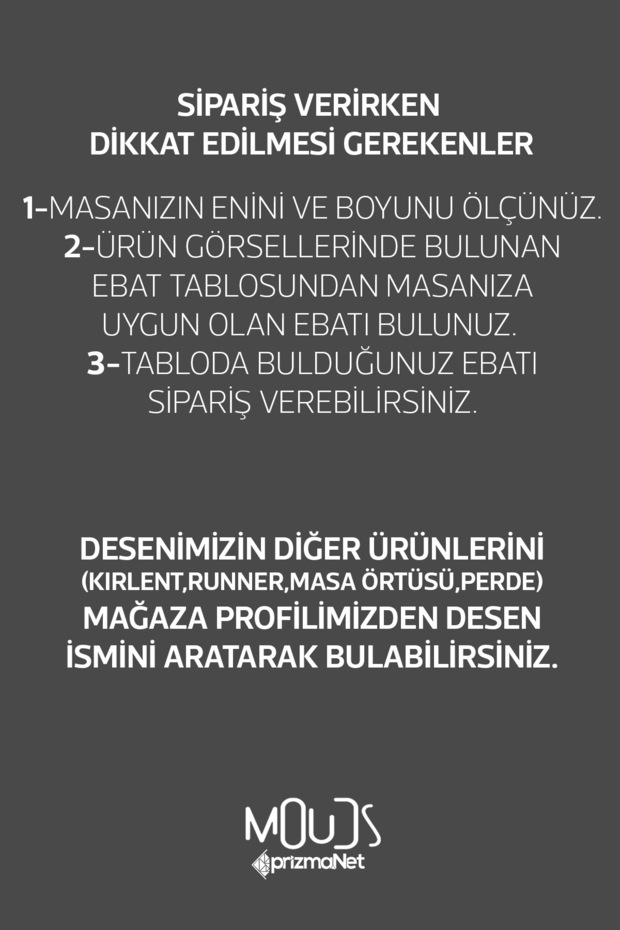 مفرش طاولة من جلد الغزال منقوش بالألوان من Coder - 5