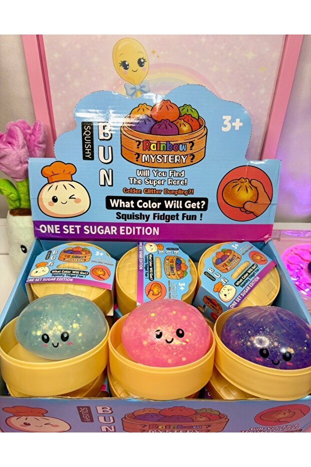 Simli Çin Mantısı Dumpling Squishy - 2
