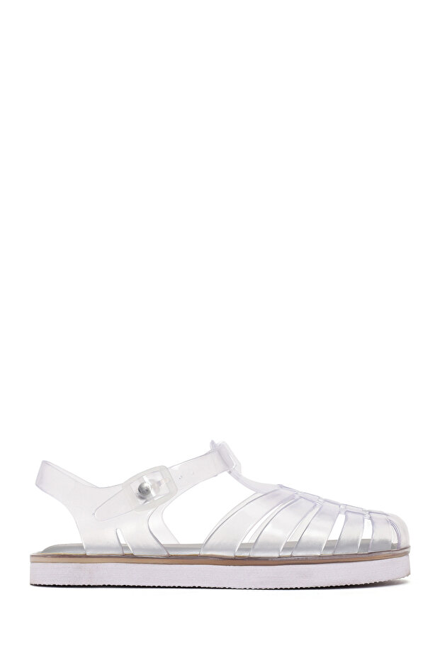 Women's Transparent Buckle Jelly Sandals 26Sfe4977Pv