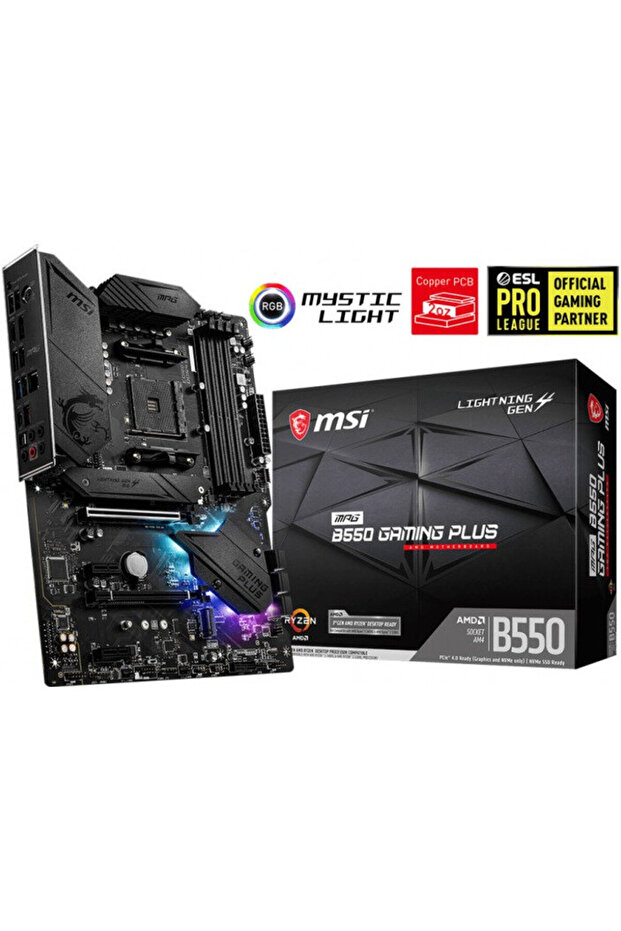 MB MPG B550 GAMING PLUS AM4 - 4