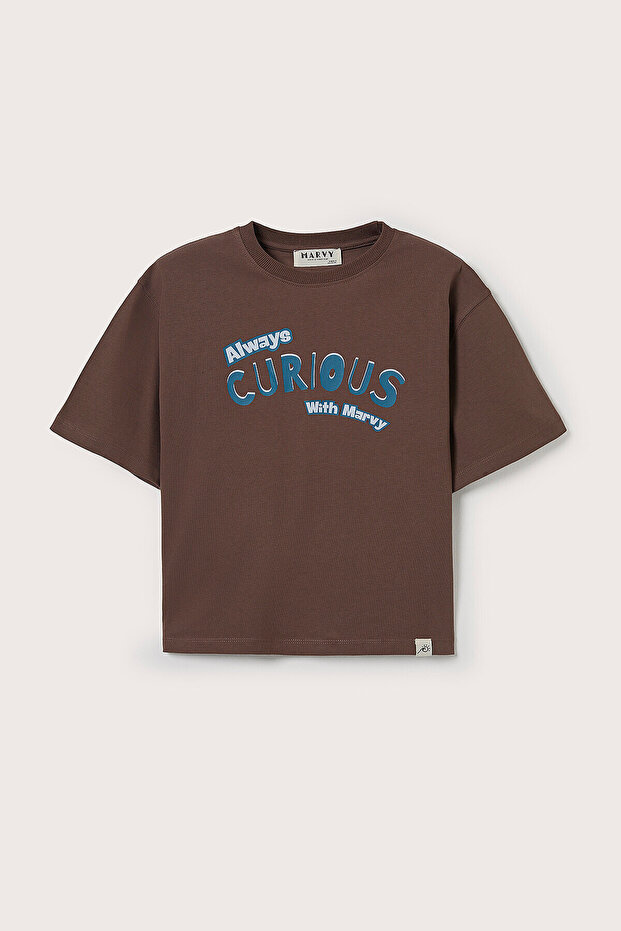 Always Curious Printed Tshirt - 5