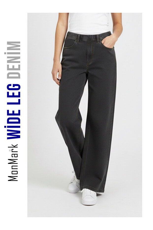 Wide Leg Denim - 1