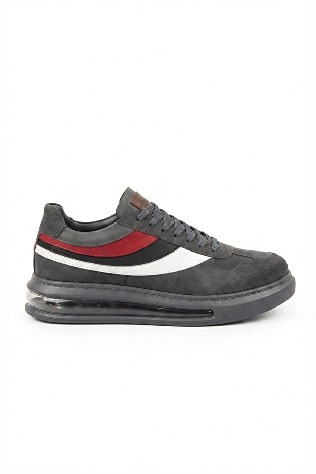 Zrc171 - high quality air sole lace-up men's snaker anthracite