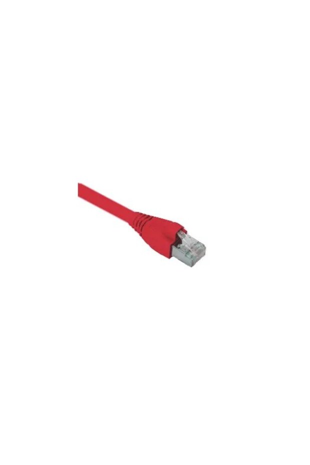 سلك التصحيح Cat6A S/FTP LSOH بطول 10 أمتار باللون الأحمر
