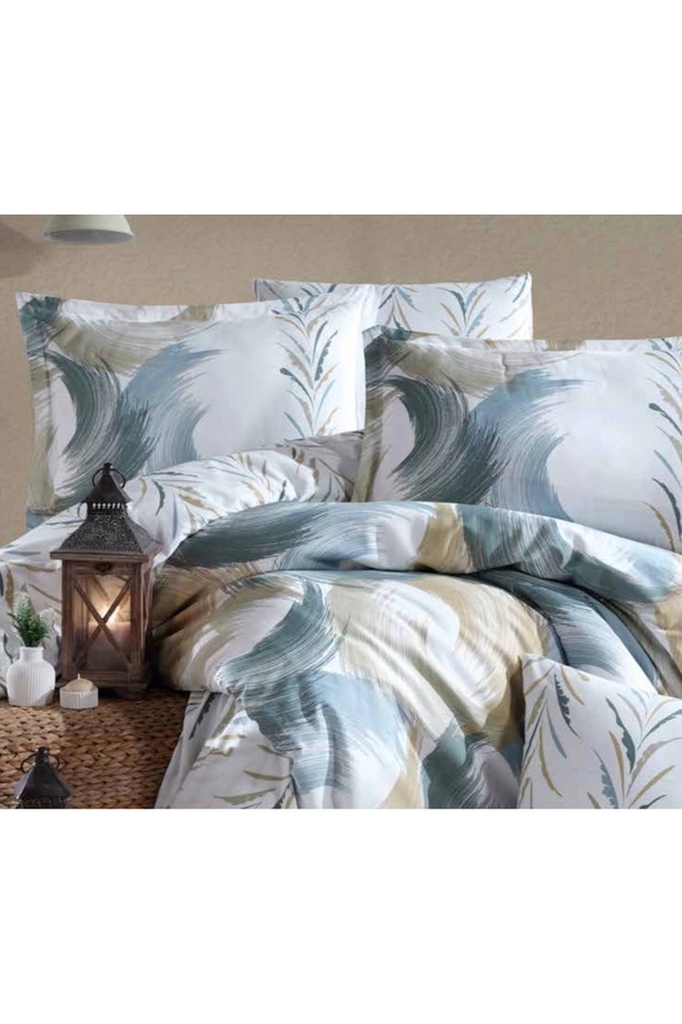Clasy Ranforce 2 Li Pillowcase with Cover 50X70 +5 cm Flounce Estiva Green
