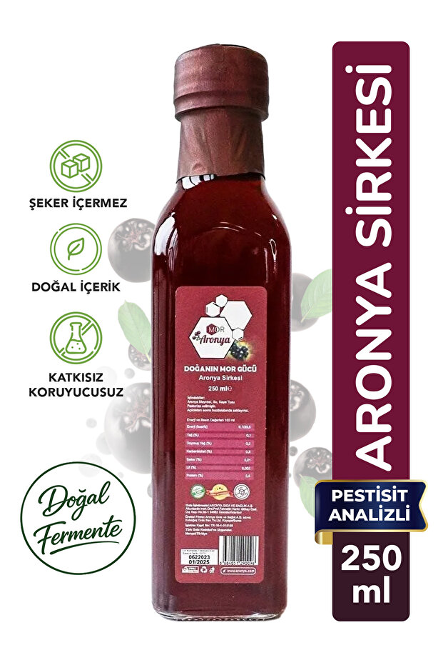 Aronya Sirkesi 250 ml