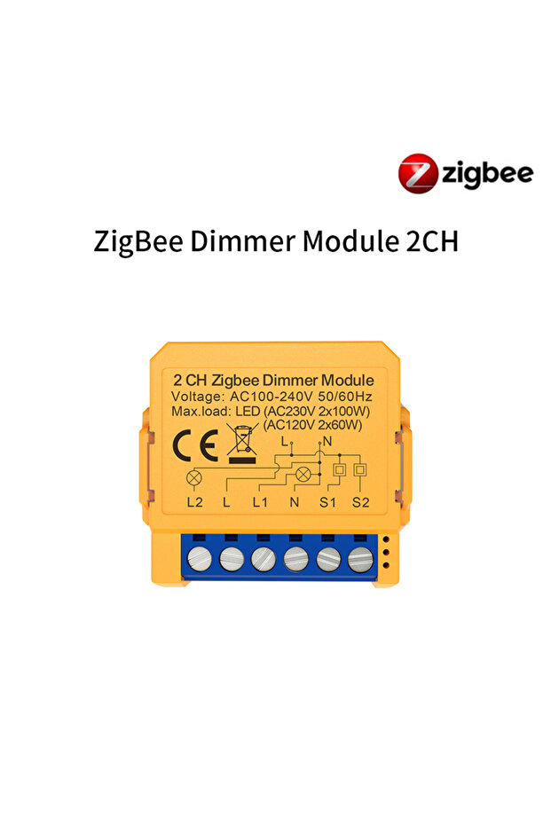 وحدة مفتاح إضاءة ذكي من AVATTO بتقنية ZigBee-2، وحدة مفتاح إضاءة ذكي بتقنية WiFi/ZigBee 1/2 Gang، وحدة مفتاح إضاءة ذكي للتحكم في السطوع.