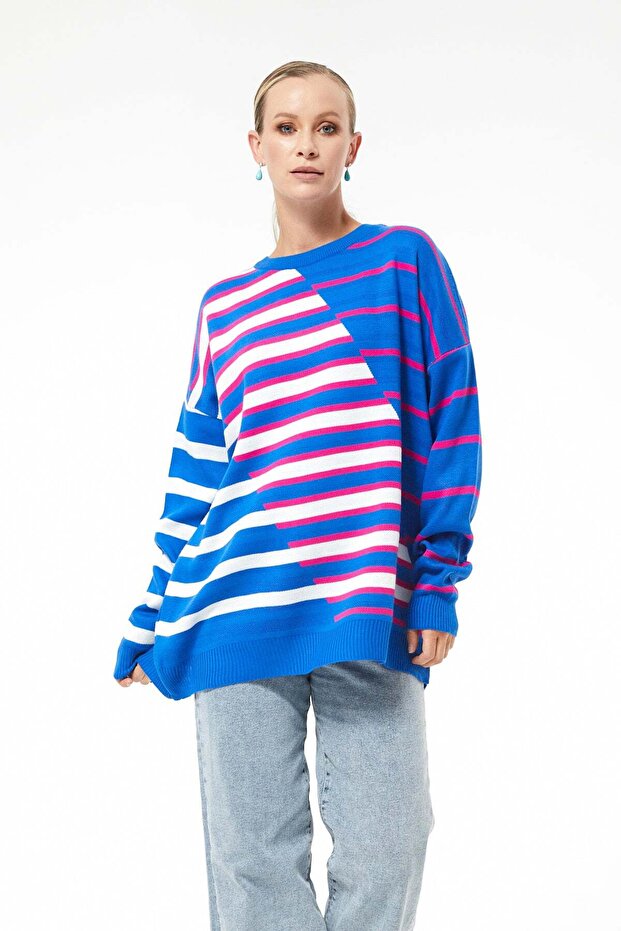 Striped Casual Knitwear Sweater