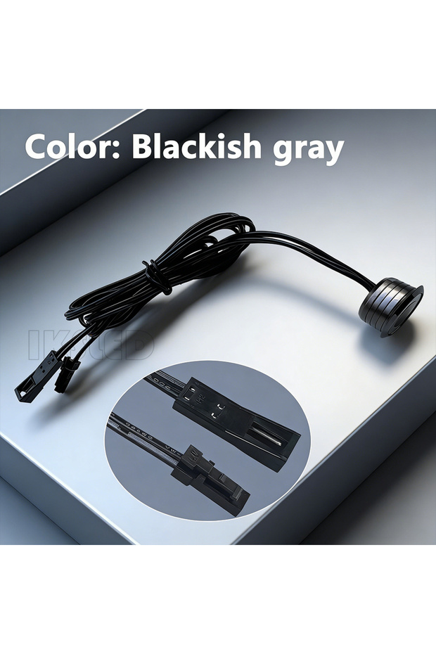 5V 12V 24V DC Blackish gray Memory Function Touch Switch DC12V 24V Smart Home Switch Metal Texture f