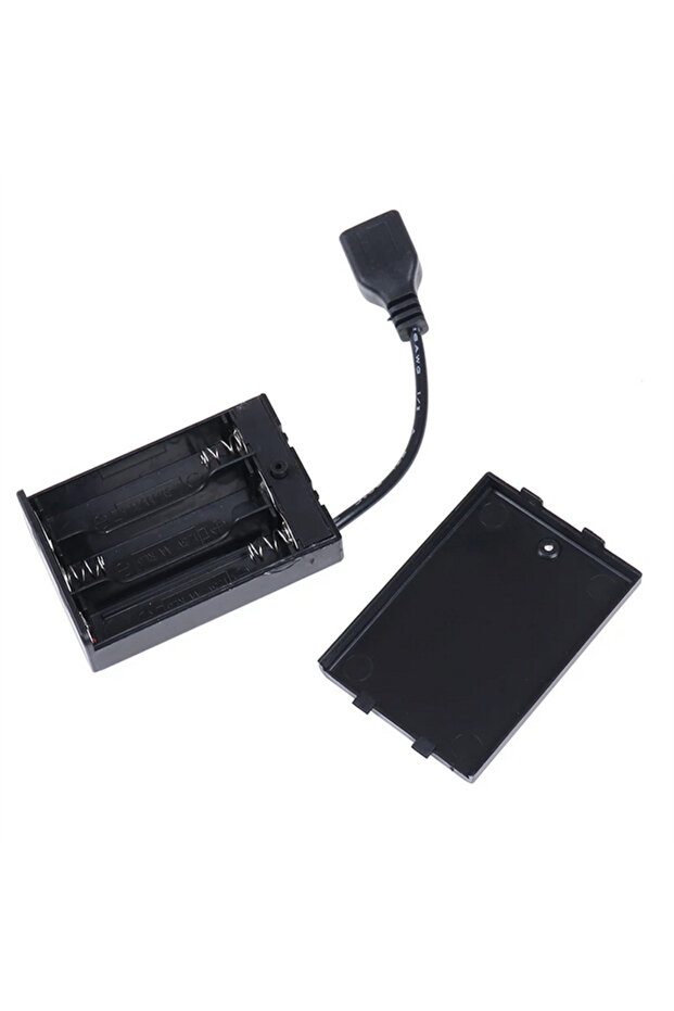 3AA 1pcs Safe And Durable 3AA Battery Case With USB Port For Building Blocks LED Light Kit With Swit