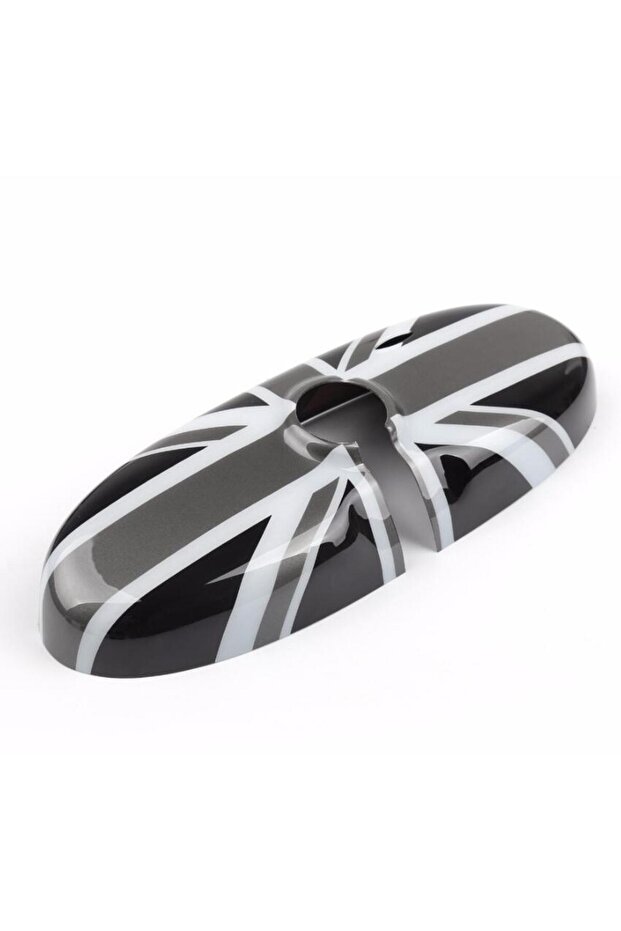 B Areyourshop UK Flag Rearview Mirror Housing Cover ABS Plastic Fit for MINI Cooper R55 R56 R57 R60