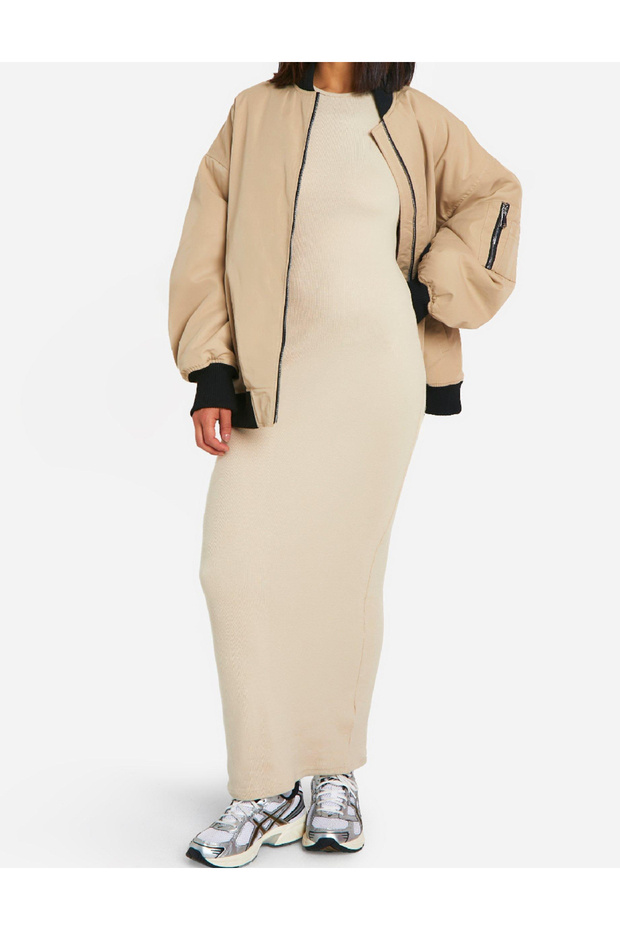 Rochie lunga, Crem