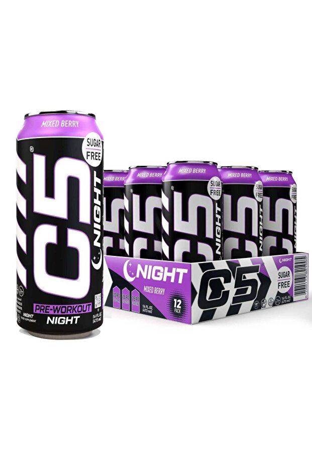 Drink Night Mixed Berry, Pre Workout - Pre-Workout & Performance